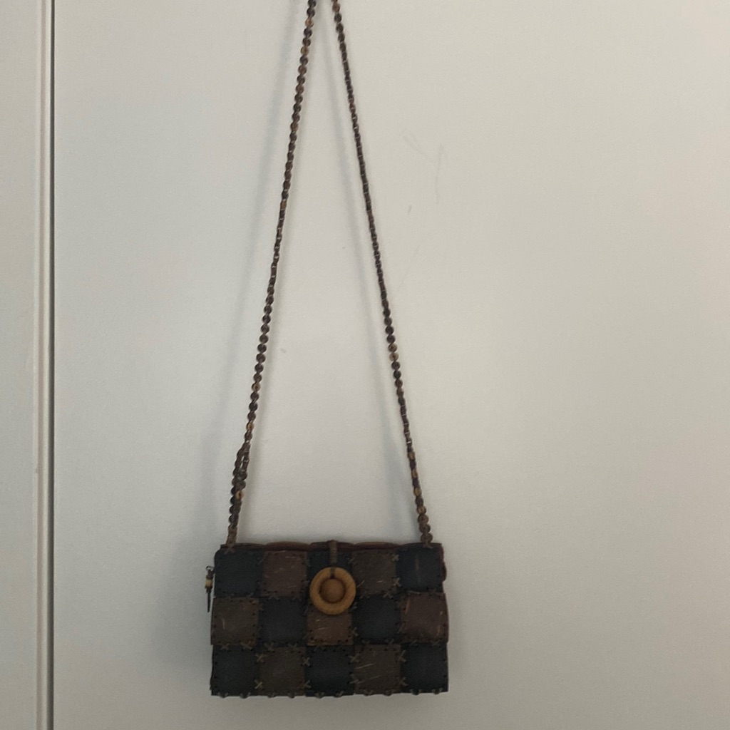 Coconut Shell Purse.